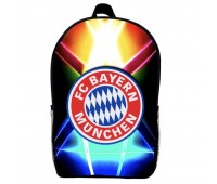 Рюкзак шкільний ФК Баварія Мюнхен (School Gear bag FC Bayern Munchen 05) чорний, 39 х 27 х 14 см
