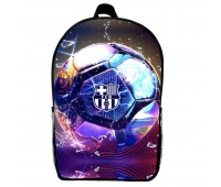 Рюкзак шкільний ФК Барселона (School Gear bag FC Barcelona 02) чорний, 39 х 27 х 14 см