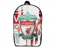 Рюкзак шкільний ФК Ліверпуль (School Gear bag FC Liverpool 07) чорний, 39 х 27 х 14 см