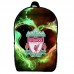 Рюкзак школьный ФК Ливерпуль (School Gear bag FC Liverpool 09) черный, 39 х 27 х 14 см