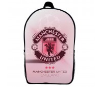 Рюкзак шкільний ФК Манчестер Юнайтед (School Gear bag FC Manchester United 01) чорний, 39 х 27 х 14 см