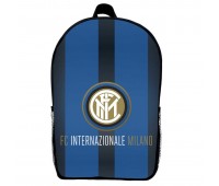 Рюкзак шкільний ФК Інтер Мілан (School Gear bag FC Internazionale Milano 01) чорний, 39 х 27 х 14 см