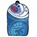 Рюкзак школьный ФК Рейнджерс (School Gear bag FC Rangers 01) черный, 39 х 27 х 14 см