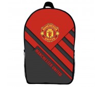 Рюкзак шкільний ФК Манчестер Юнайтед (School Gear bag FC Manchester United 04) чорний, 39 х 27 х 14 см
