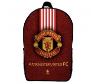 Рюкзак шкільний ФК Манчестер Юнайтед (School Gear bag FC Manchester United 02) чорний, 39 х 27 х 14 см