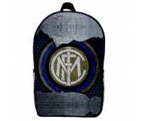 Рюкзак шкільний ФК Інтер Мілан (School Gear bag FC Internazionale Milano 02) чорний, 39 х 27 х 14 см