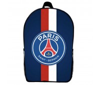 Рюкзак шкільний ФК Парі Сен-Жермен (School Gear bag FC Paris Saint-Germain 02) чорний, 39 х 27 х 14 см