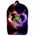 Рюкзак шкільний ФК Реал Мадрид (School Gear bag FC Real Madrid 02) чорний, 39 х 27 х 14 см