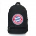 Рюкзак школьный ФК Бавария Мюнхен (School Bag BIG FC Bayern Munchen - 02) черный (43 х 30 х 17 см)