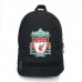 Рюкзак школьный ФК Ливерпуль (School Bag BIG FC Liverpool - 05) черный (43 х 30 х 17 см)