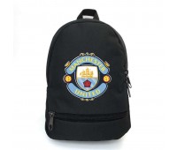 Рюкзак школьный ФК Манчестер Юнайтед (School Bag BIG FC Manchester United - 06) черный (43 х 30 х 17 см)