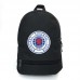Рюкзак школьный ФК Рейнджерс (School Bag BIG FC Rangers - 09) черный (43 х 30 х 17 см)