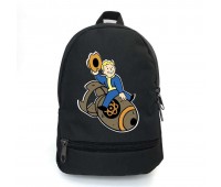 Рюкзак детский Фоллаут Cappuccino Toys (Fallout 003-black) черный, размер 35 х 28 х 13 см