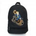 Рюкзак детский Фоллаут Cappuccino Toys (Fallout 003-black) черный, размер 35 х 28 х 13 см