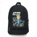 Рюкзак школьный Фоллаут (School Bag BIG Fallout - 06) черный (43 х 30 х 17 см)