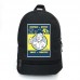 Рюкзак школьный Фоллаут (School Bag BIG Fallout - 010) черный (43 х 30 х 17 см)