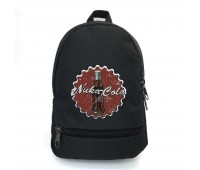 Рюкзак школьный Фоллаут (School Bag BIG Fallout - 011) черный (43 х 30 х 17 см)