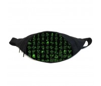 Поясная сумка бананка Фоллаут (GB - Fallout 01) Gear Bag черная