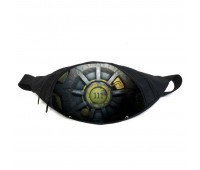 Поясная сумка бананка Фоллаут (GB - Fallout 09) Gear Bag черная