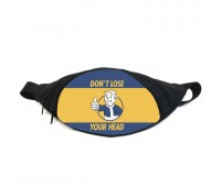Поясная сумка бананка Фоллаут (GB - Fallout 016) Gear Bag черная