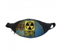 Поясная сумка бананка Фоллаут (GB - Fallout 017) Gear Bag черная