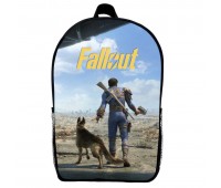 Рюкзак шкільний Фоллаут (School Gear bag Fallout 03) чорний, 39 х 27 х 14 см