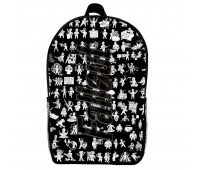 Рюкзак шкільний Фоллаут (School Gear bag Fallout 05) чорний, 39 х 27 х 14 см
