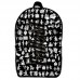 Рюкзак школьный Фоллаут (School Gear bag Fallout 05) черный, 39 х 27 х 14 см