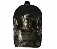 Рюкзак шкільний Фоллаут (School Gear bag Fallout 07) чорний, 39 х 27 х 14 см