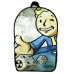 Рюкзак школьный Фоллаут (School Gear bag Fallout 013) черный, 39 х 27 х 14 см