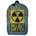 Рюкзак школьный Фоллаут (School Gear bag Fallout 014) черный, 39 х 27 х 14 см