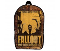 Рюкзак шкільний Фоллаут (School Gear bag Fallout 016) чорний, 39 х 27 х 14 см