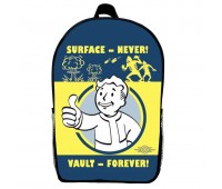 Рюкзак шкільний Фоллаут (School Gear bag Fallout 017) чорний, 39 х 27 х 14 см