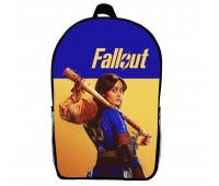 Рюкзак шкільний Фоллаут (School Gear bag Fallout 019) чорний, 39 х 27 х 14 см