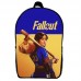 Рюкзак шкільний Фоллаут (School Gear bag Fallout 019) чорний, 39 х 27 х 14 см