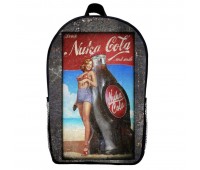Рюкзак шкільний Фоллаут (School Gear bag Fallout 023) чорний, 39 х 27 х 14 см