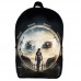 Рюкзак шкільний Фоллаут (School Gear bag Fallout 025) чорний, 39 х 27 х 14 см