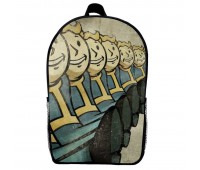 Рюкзак шкільний Фоллаут (School Gear bag Fallout 026) чорний, 39 х 27 х 14 см
