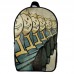 Рюкзак школьный Фоллаут (School Gear bag Fallout 026) черный, 39 х 27 х 14 см