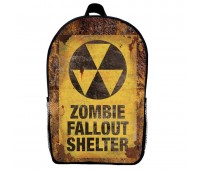 Рюкзак шкільний Фоллаут (School Gear bag Fallout 028) чорний, 39 х 27 х 14 см