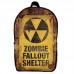 Рюкзак школьный Фоллаут (School Gear bag Fallout 028) черный, 39 х 27 х 14 см