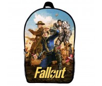 Рюкзак шкільний Фоллаут (School Gear bag Fallout 030) чорний, 39 х 27 х 14 см