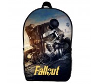 Рюкзак шкільний Фоллаут (School Gear bag Fallout 031) чорний, 39 х 27 х 14 см