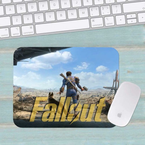 Коврик для мыши Фоллаут Fallout маленький 003 (180х220х3мм) Коврик для мыши Фоллаут Fallout маленький 003 (180х220х3мм)