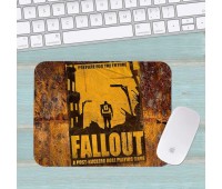 Коврик для мыши Фоллаут Fallout маленький 0013 (180х220х3мм) Коврик для мыши Фоллаут Fallout маленький 0013 (180х220х3мм)