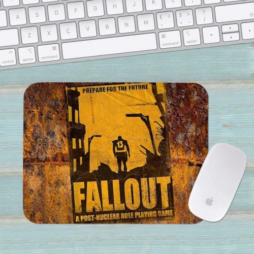 Коврик для мыши Фоллаут Fallout маленький 0013 (180х220х3мм) Коврик для мыши Фоллаут Fallout маленький 0013 (180х220х3мм)
