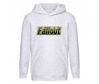 Худи Фоллаут (Fallout 0017) детское серое, размер 164