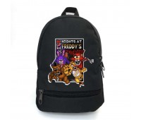 Рюкзак BIG ФНАФ Аниматроники 5 ночей с Фредди School Bag (FNAF-013) черный (43 х 30 х 17 см)