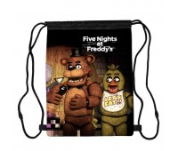 Сумка для обуви ФНАФ Пять ночей с Фредди (Five Nights at Freddy's FNAF 01), 410 х 300 мм