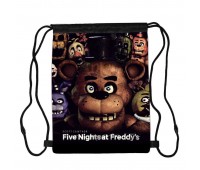 Сумка для обуви ФНАФ Пять ночей с Фредди (Five Nights at Freddy's FNAF 02), 410 х 300 мм